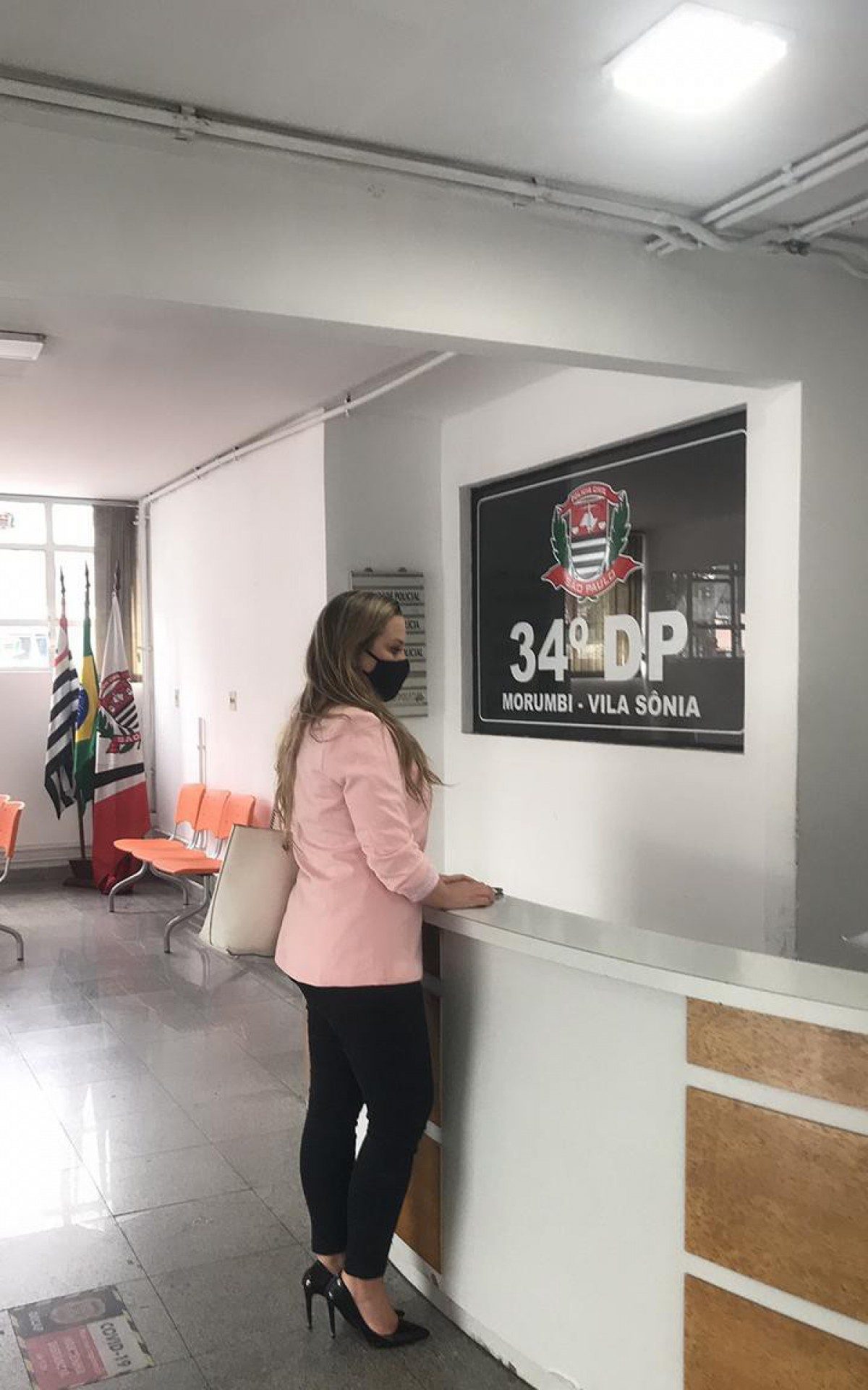 Aline Hauck chega na 34ªDP