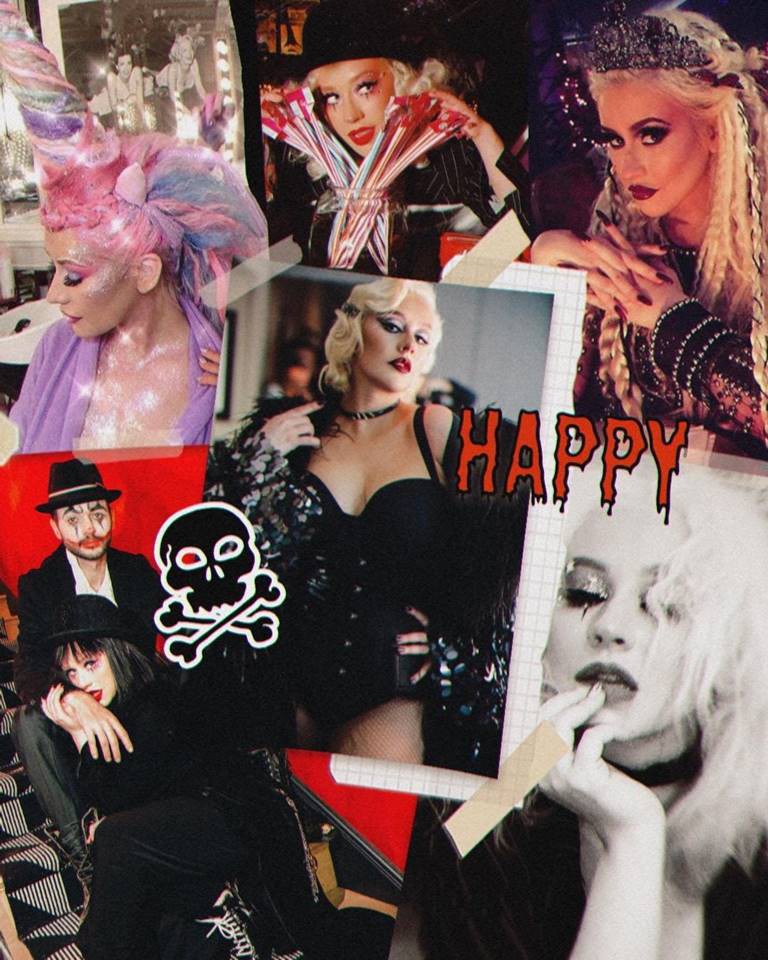 Christina Aguilera decora casa para o Halloween - Reprodução/Instagram