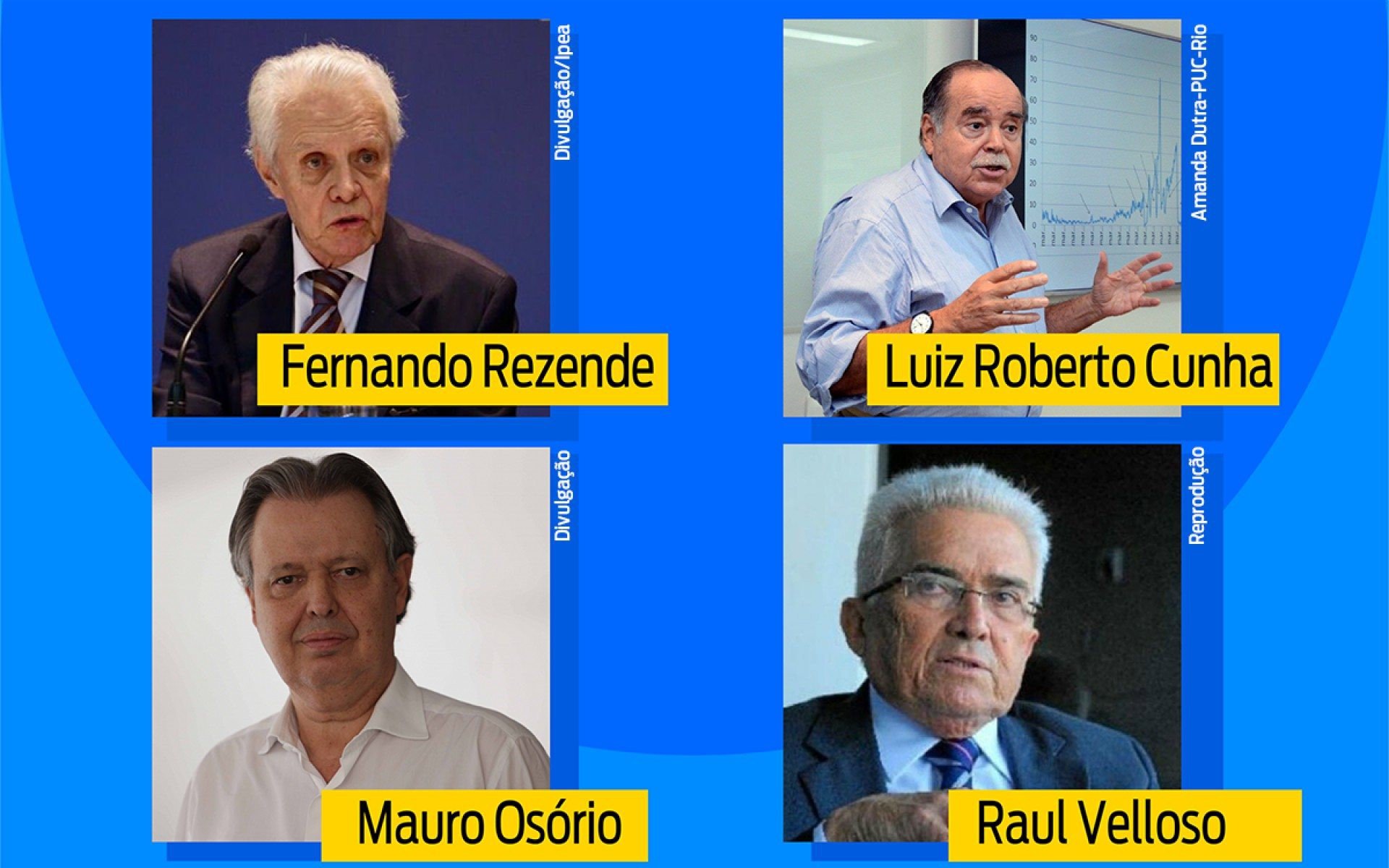 Economistas que s&atilde;o refer&ecirc;ncia em suas &aacute;reas far&atilde;o parte do Conselho de Especialistas do Regime de Recupera&ccedil;&atilde;o Fiscal (RRF) - Arte O DIA
