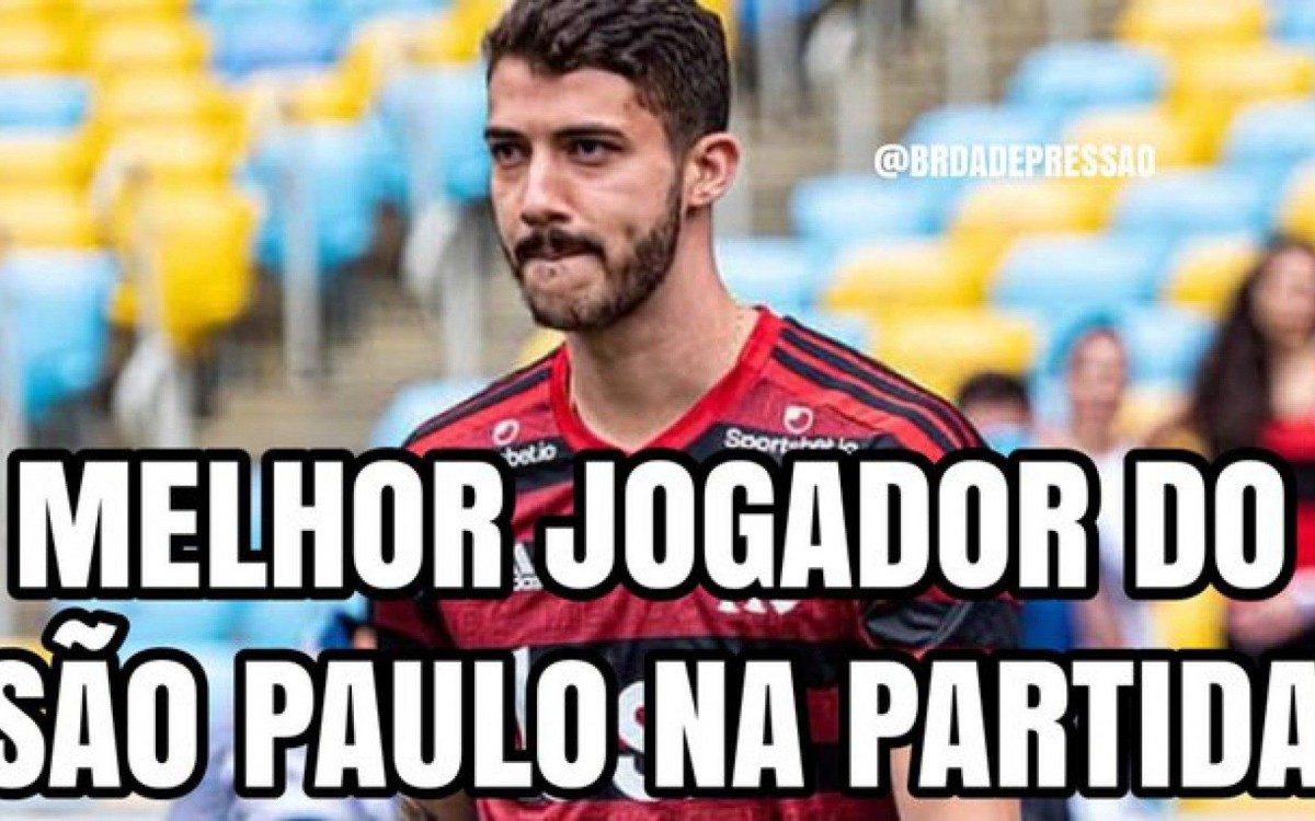 Flamengo é goleado pelo São Paulo e sofre com memes na Web