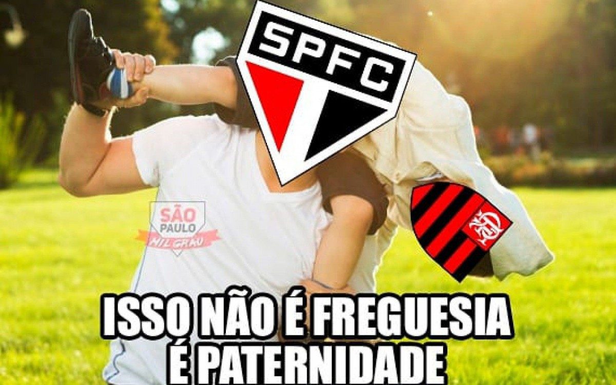 Flamengo é goleado pelo São Paulo e sofre com memes na Web