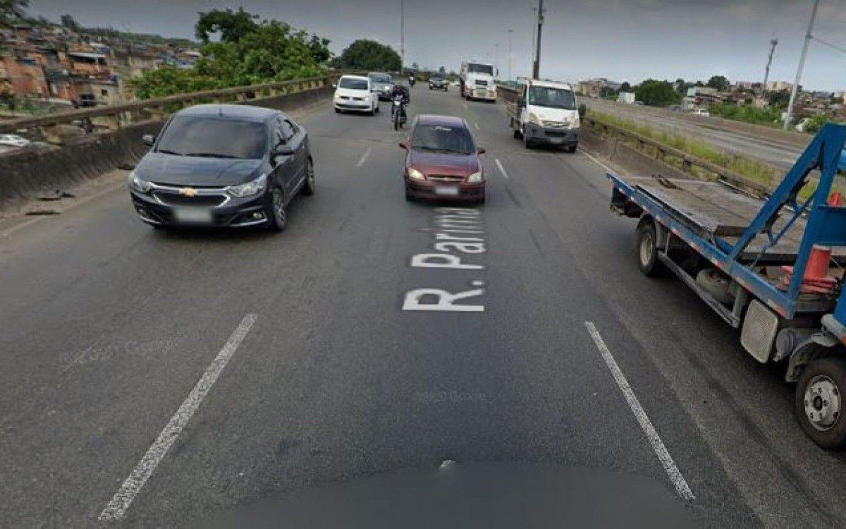 Tentativa de assalto aconteceu na Rua Parima, em Parada de Lucas
 - Reprodução Google Maps 