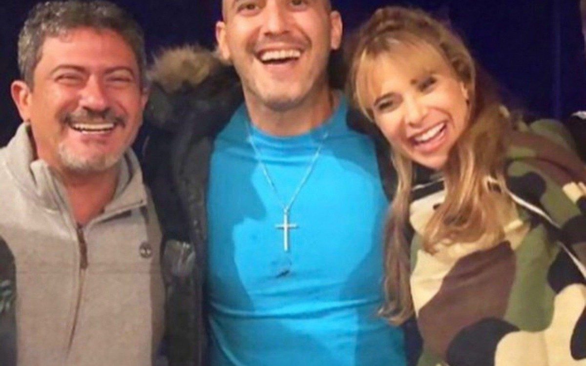 Tom Veiga, Andr&eacute; Marques e Dany Bananinha