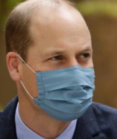 O príncipe William, segundo na ordem de sucessão ao trono britânico, em Londres em 20 de outubro de 2020

 - POOL/AFP/Arquivos