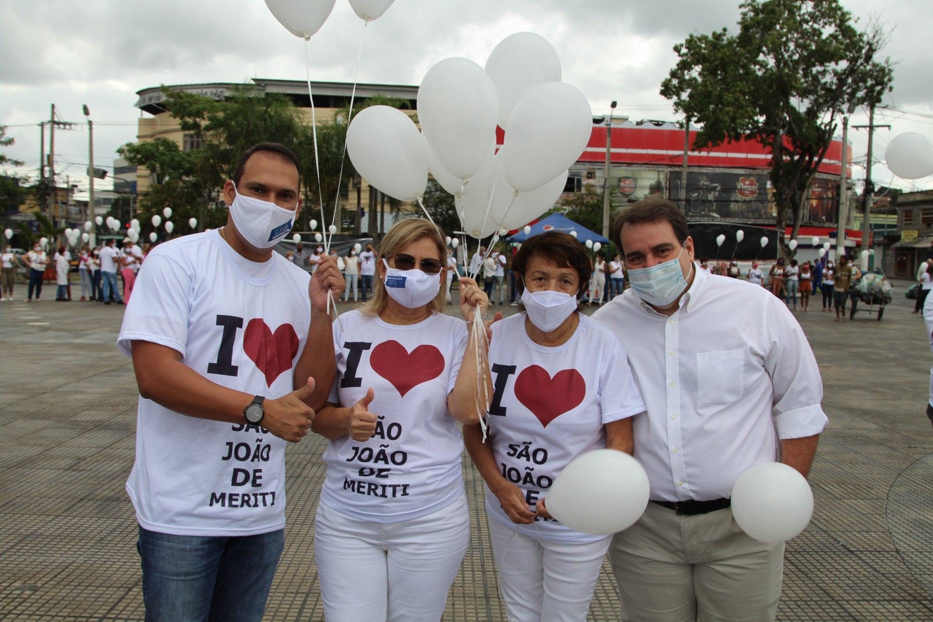 Prefeitura de Meriti realiza homenagem &agrave;s v&iacute;timas da covid-19 - Divulga&ccedil;&atilde;o/PMSJM