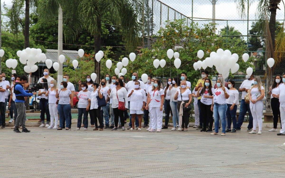 Prefeitura de Meriti realiza homenagem às vítimas da covid-19 - Divulgação/PMSJM