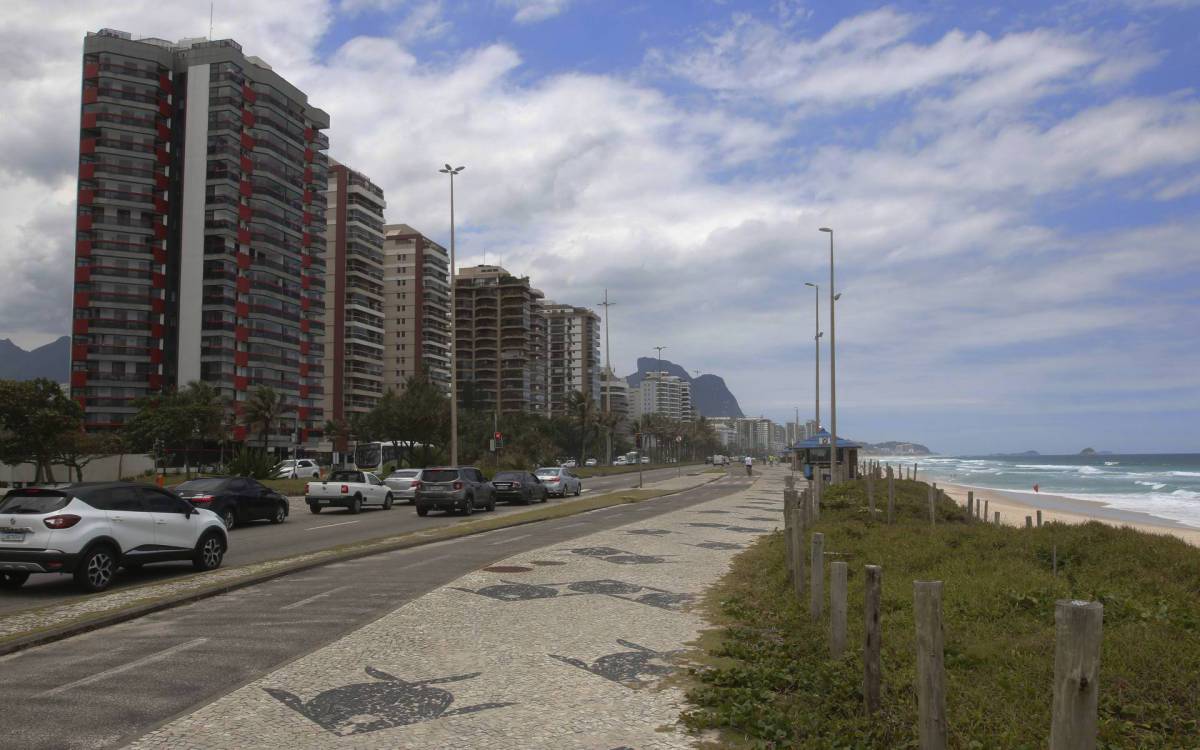 &Aacute;reas de lazer seguem fechadas neste domingo no Rio - Reginaldo Pimenta / Agencia O Dia