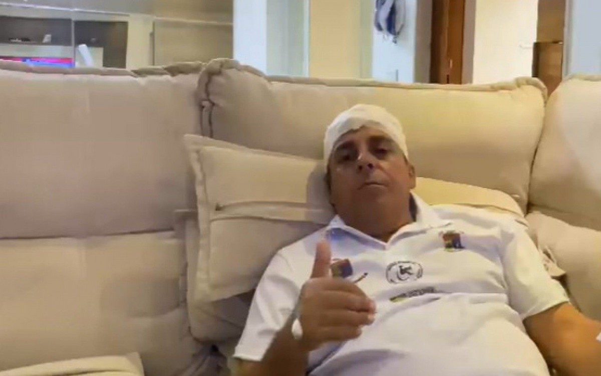 Zico Bacana gravou vídeo no hospital e agradeceu apoio dos amigos - Divulgação 