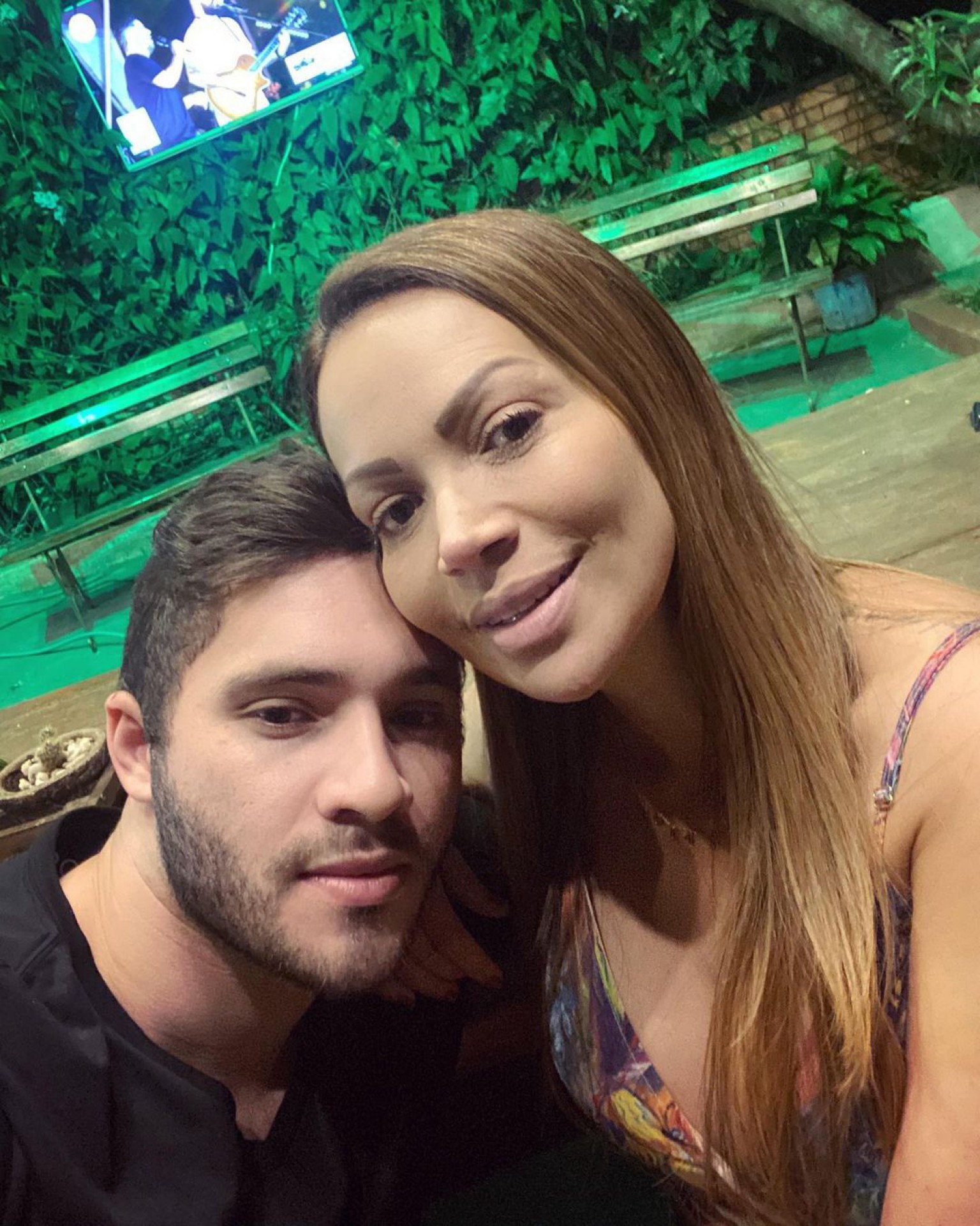 Solange Almeida e Monilton Moura - Reprodução