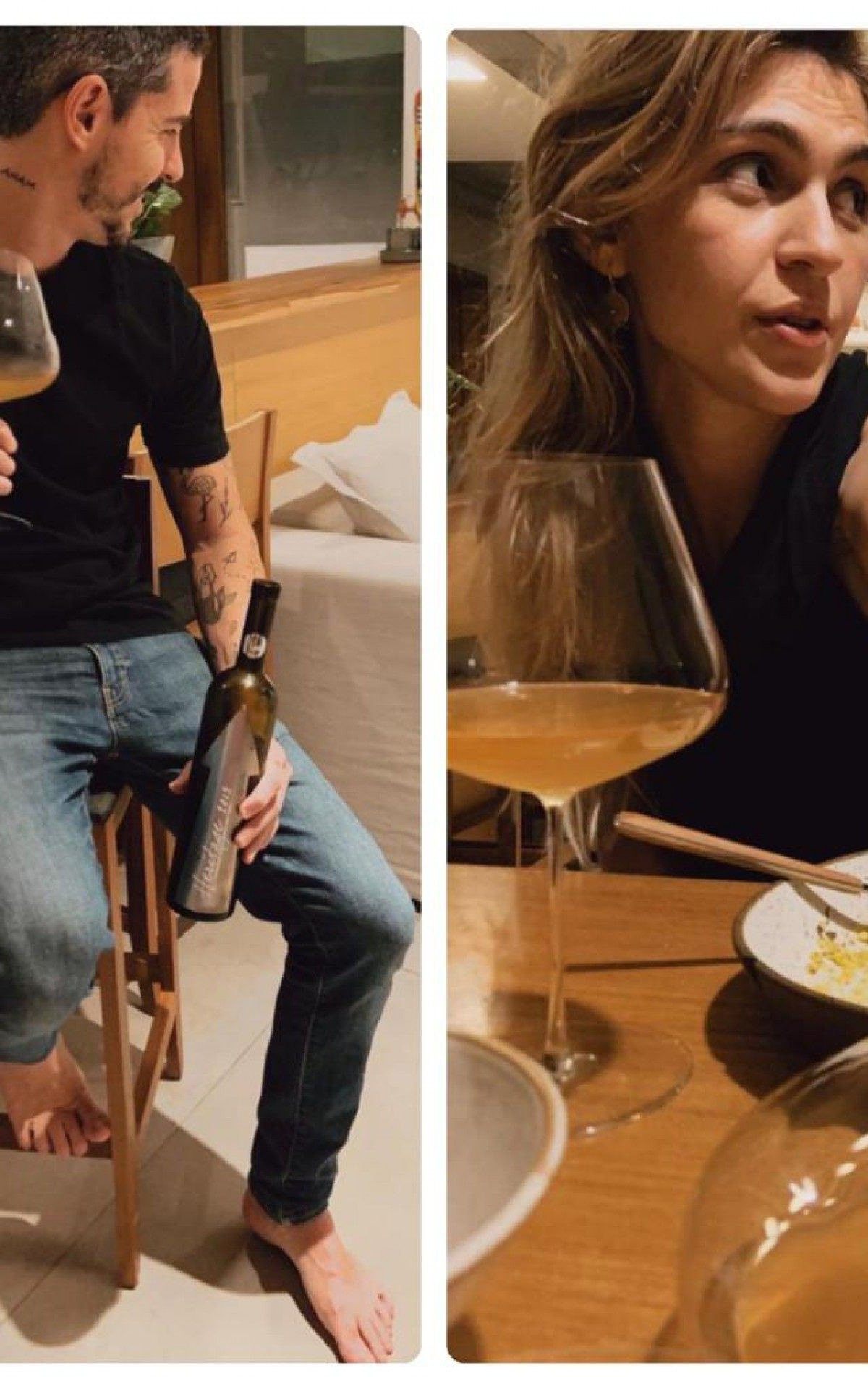 Pedro Neschling e Nathalie Passos - Reprodução de internet