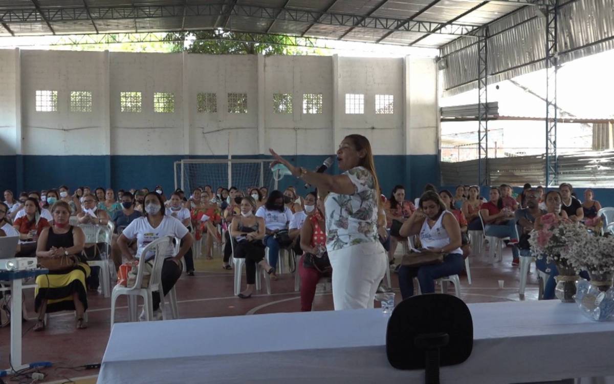 Primeira etapa do sistema foi apresentada aos gestores de creches e escolas municipais - Divulgação/Prefeitura de Magé