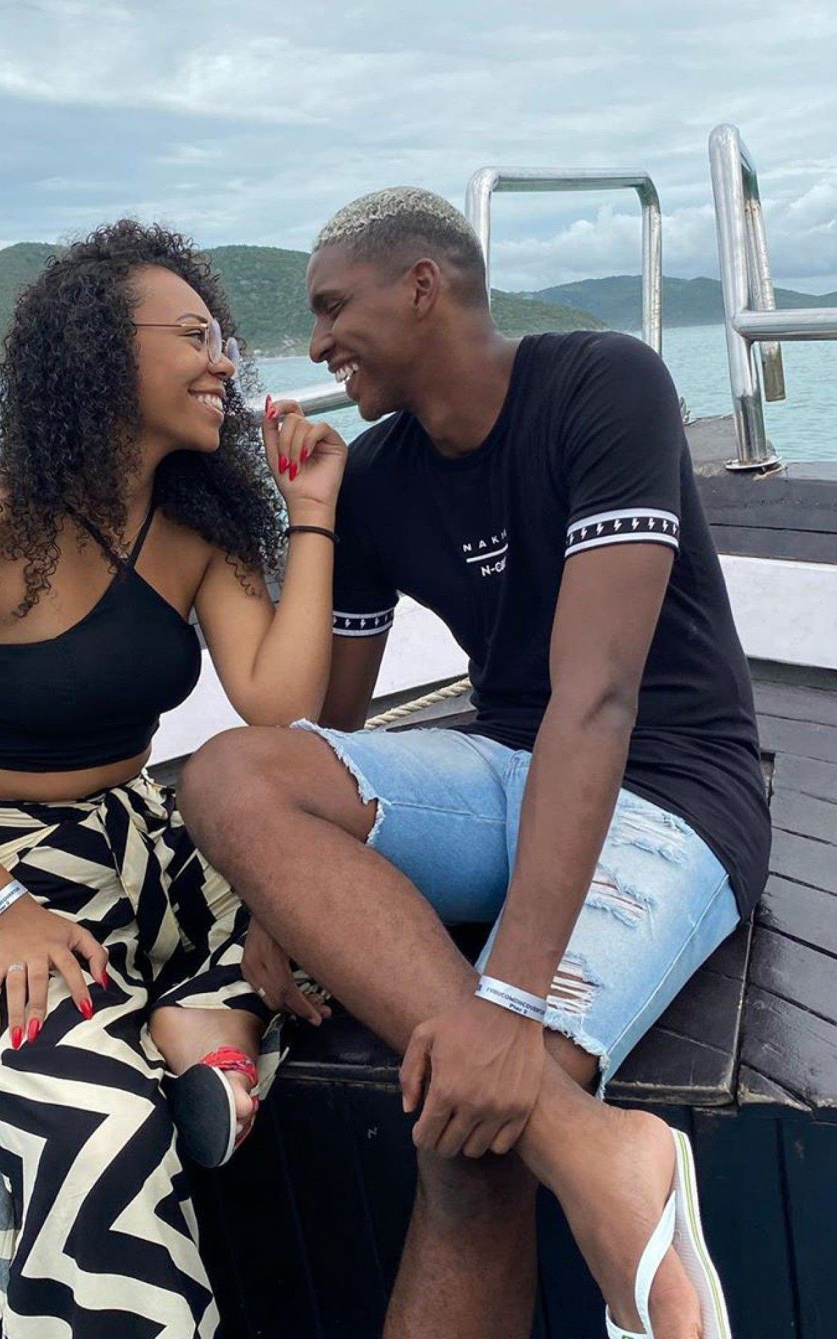 Hugo Souza e Nathassia Brito