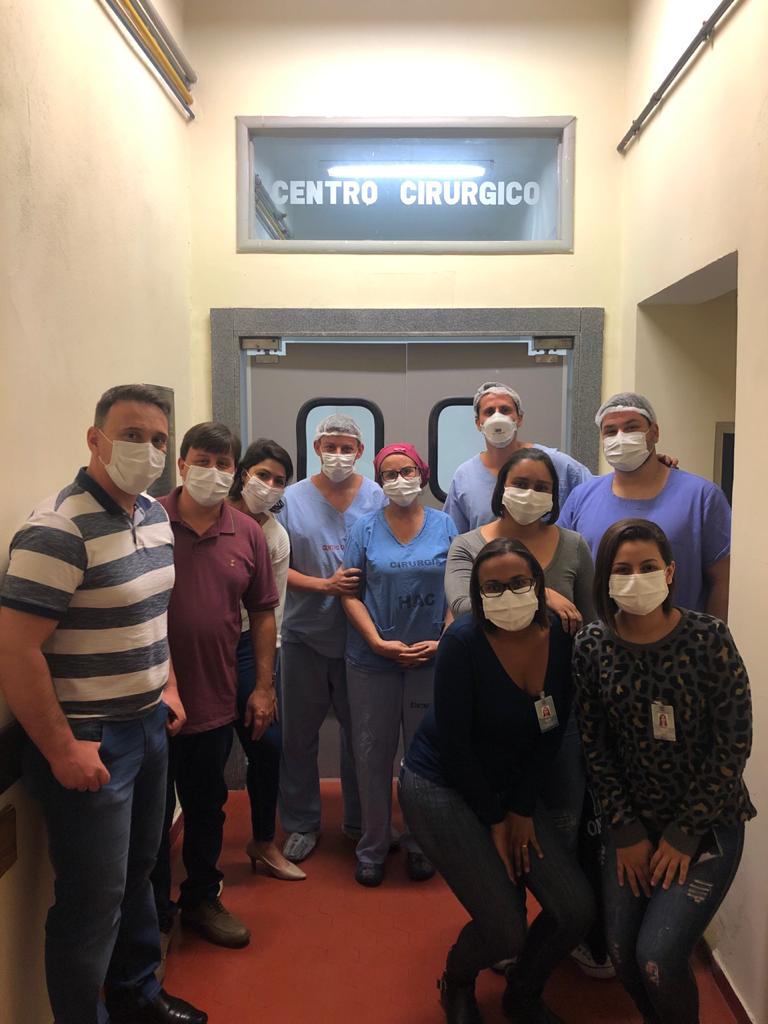 Equipes médicas do HAC vêm executando um mutirão de exames e cirurgias nas últimas semanas - Divulgação/Ascom