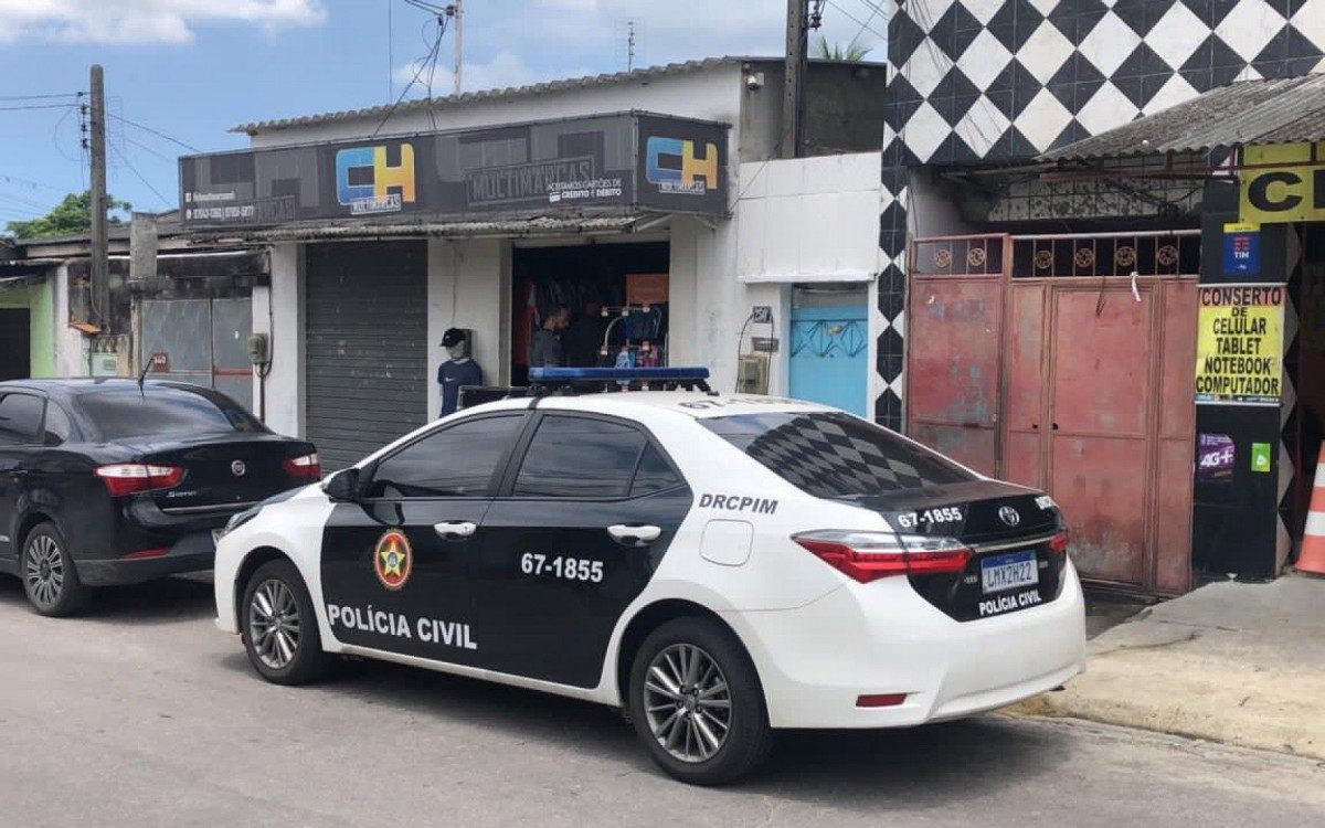 Força-Tarefa da Polícia Civil, por meio das Delegacias do Departamento Geral de Polícia Especializada (DGPE) realiza operação contra braço financeiro da milícia
 - Reprodução Polícia Civil