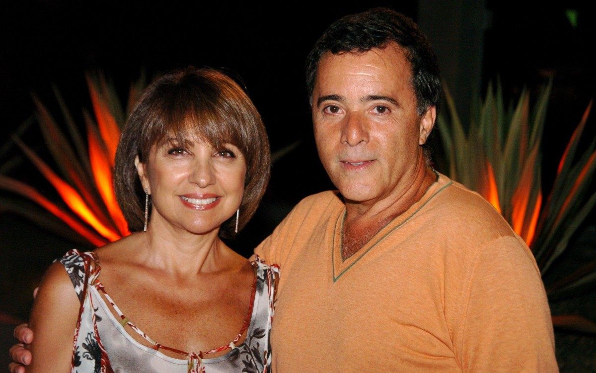 Tony Ramos e a mulher Lidiane Barbosa