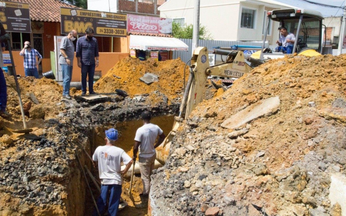 Saae-VR investe em saneamento b&aacute;sico  - Divulga&ccedil;&atilde;o