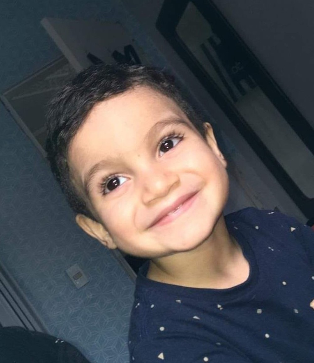 Benjamin de Jesus, de quatro anos, se perdeu da m&atilde;e na Praia de Santa Cruz dos Navegantes na &uacute;ltima ter&ccedil;a-feira (3) - Divulga&ccedil;&atilde;o/Arquivo Pessoal