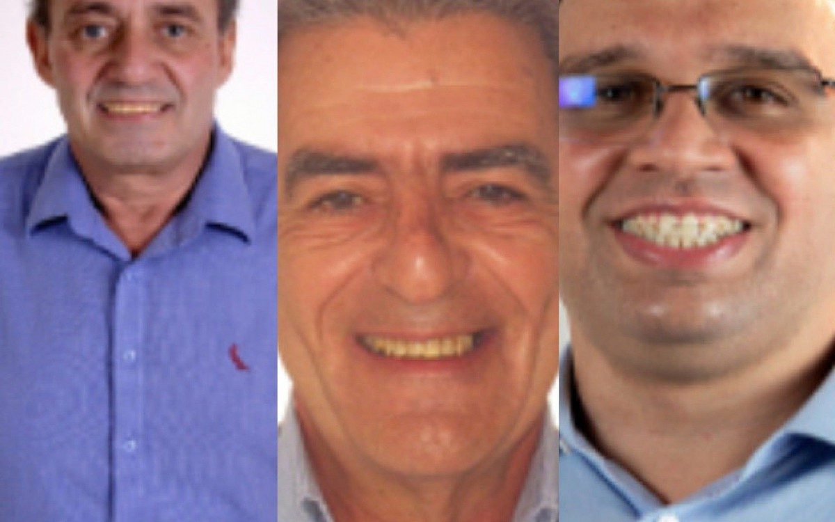 Eurico, Heitor e Severino (nesta ordem) disputam a prefeitura de Vassouras - Imagens para as urnas