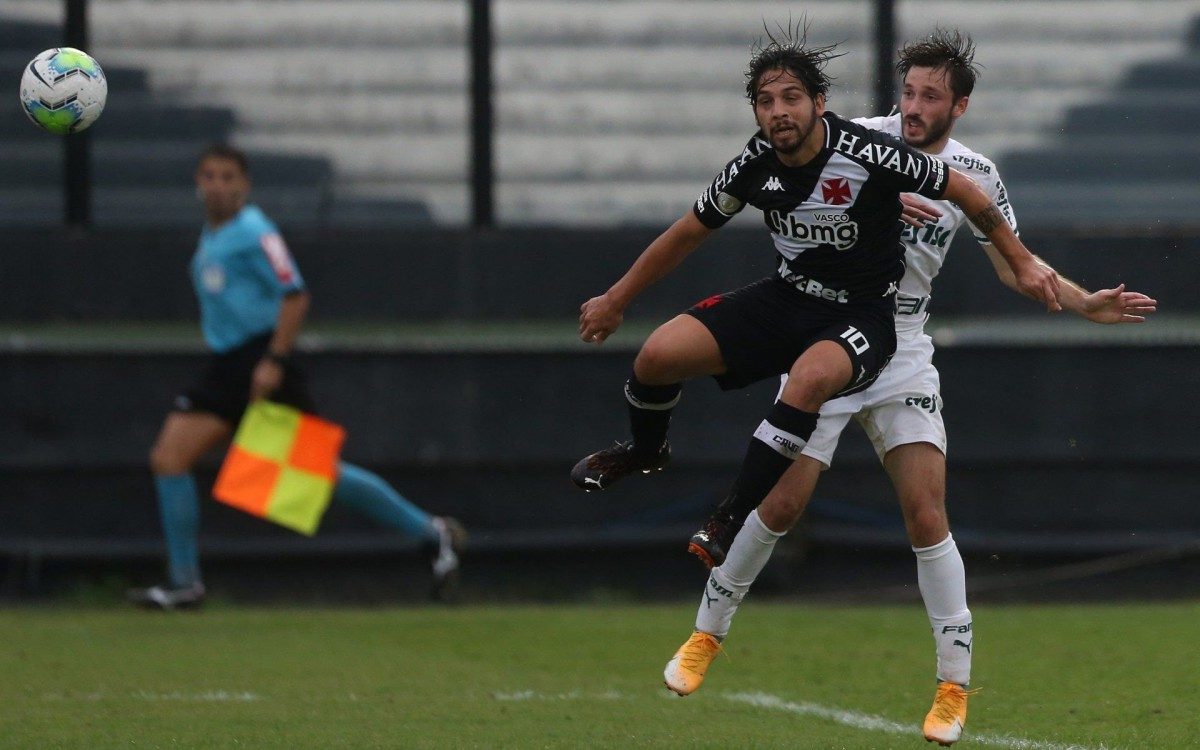 Vasco x Palmeiras jogam pela 20ª rodada do Campeonato Brasileiro 2020 no estádio de São Januário.