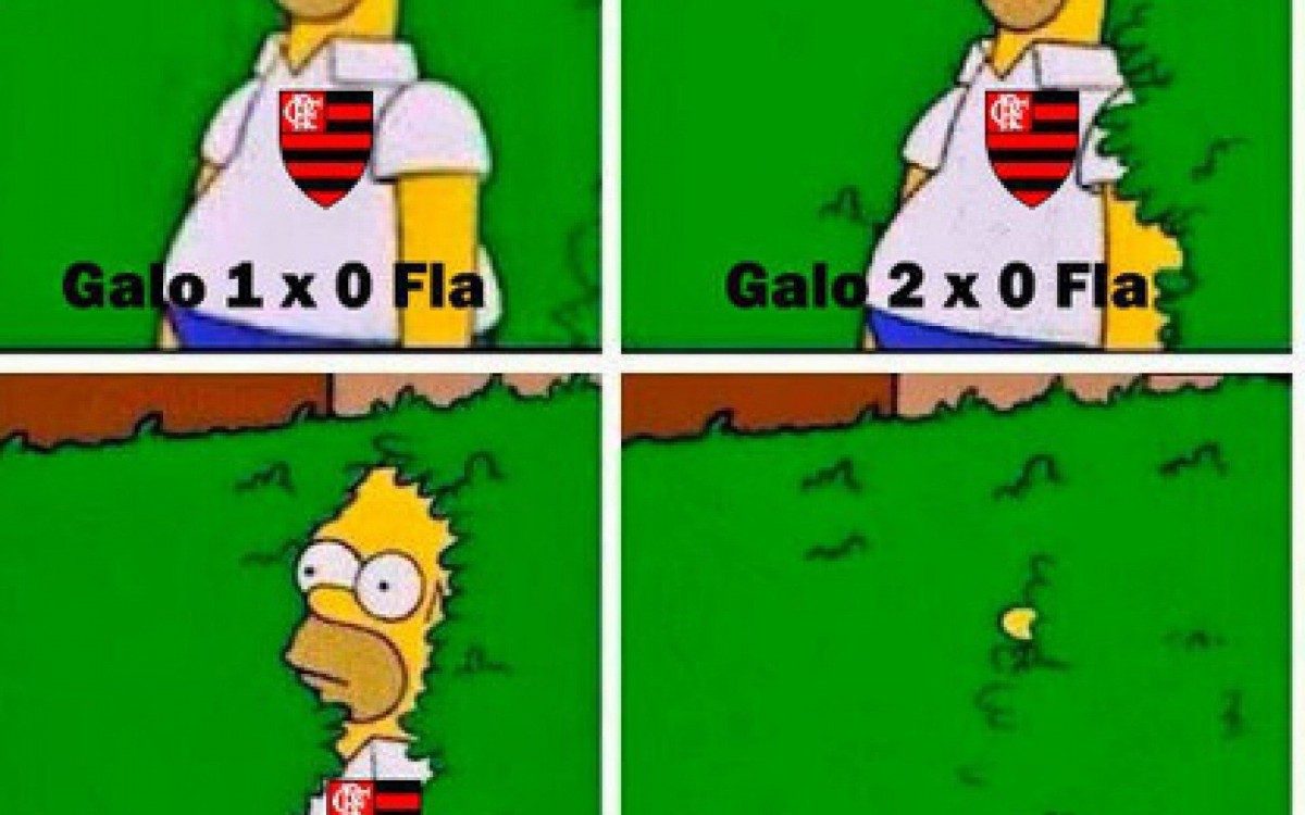 Memes: Atlético-MG e Flamengo