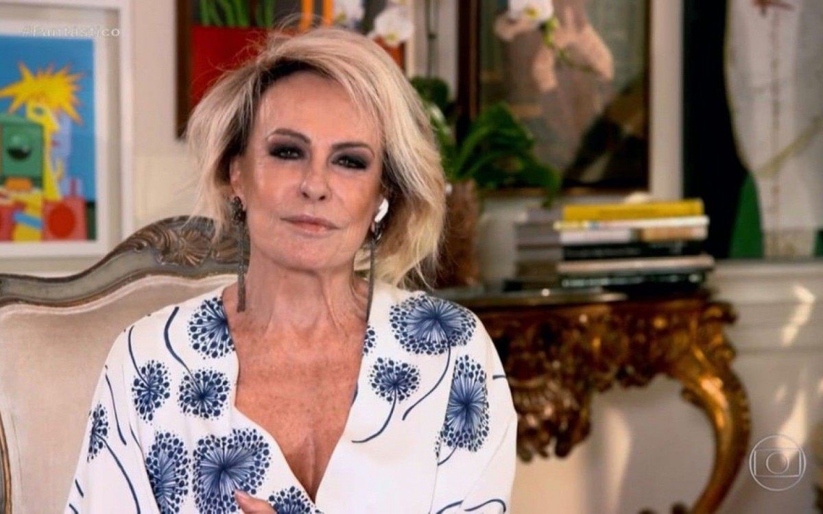 Ana Maria em entrevista ao 'Fantástico' - Reprodução/Globo