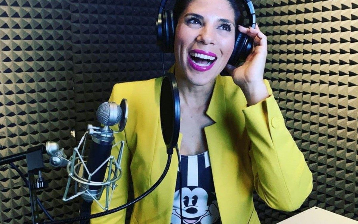 A brasileira Carolla Parmejano concorre ao Oscar da dublagem no Society of Voice and Arts of Science - Divulgação