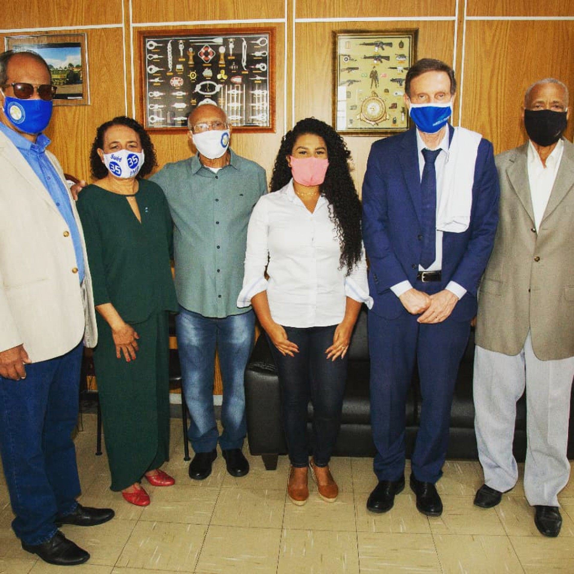 O evento contou com a presen&ccedil;a de autoridades, do prefeito do munic&iacute;pio do Rio de Janeiro, Marcelo Crivella e da secret&aacute;ria de Cultura de Meriti. - Divulga&ccedil;&atilde;o/PMSJM