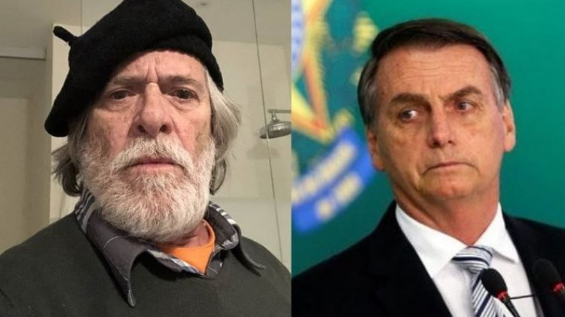 José de Abreu provoca Bolsonaro: 'Capitão cloroquina' - Reprodução