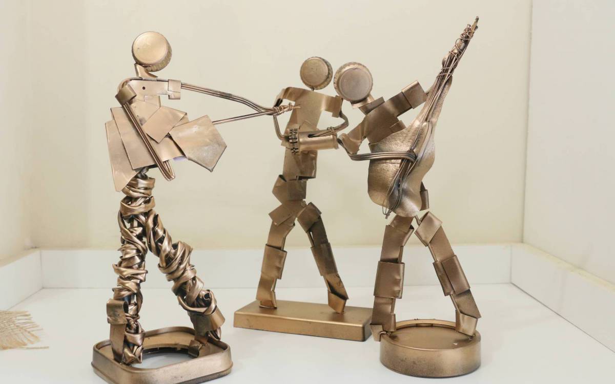 Todos os produtos são feitos pelos artesãos e produtores cadastrados na Economia Solidária