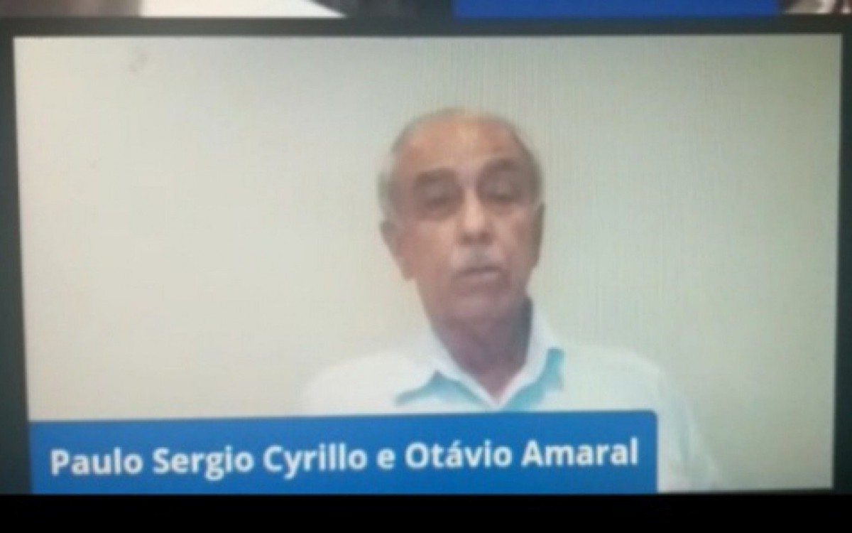 Candidato morreu após ter um mal súbito durante uma live transmitida pela faculdade local. - Reprodução internet