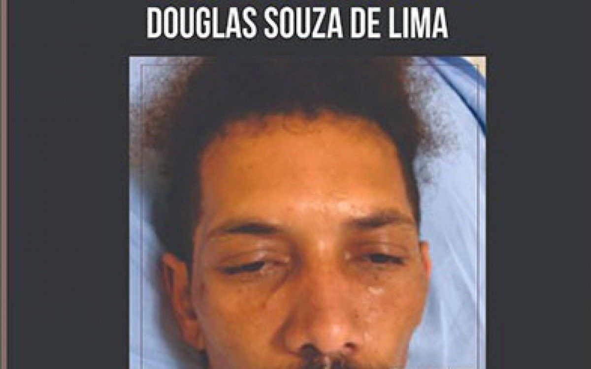 Douglas estava foragido; ele fugiu do hospital onde estava internado após ser linchado por populares - Reprodução/Internet