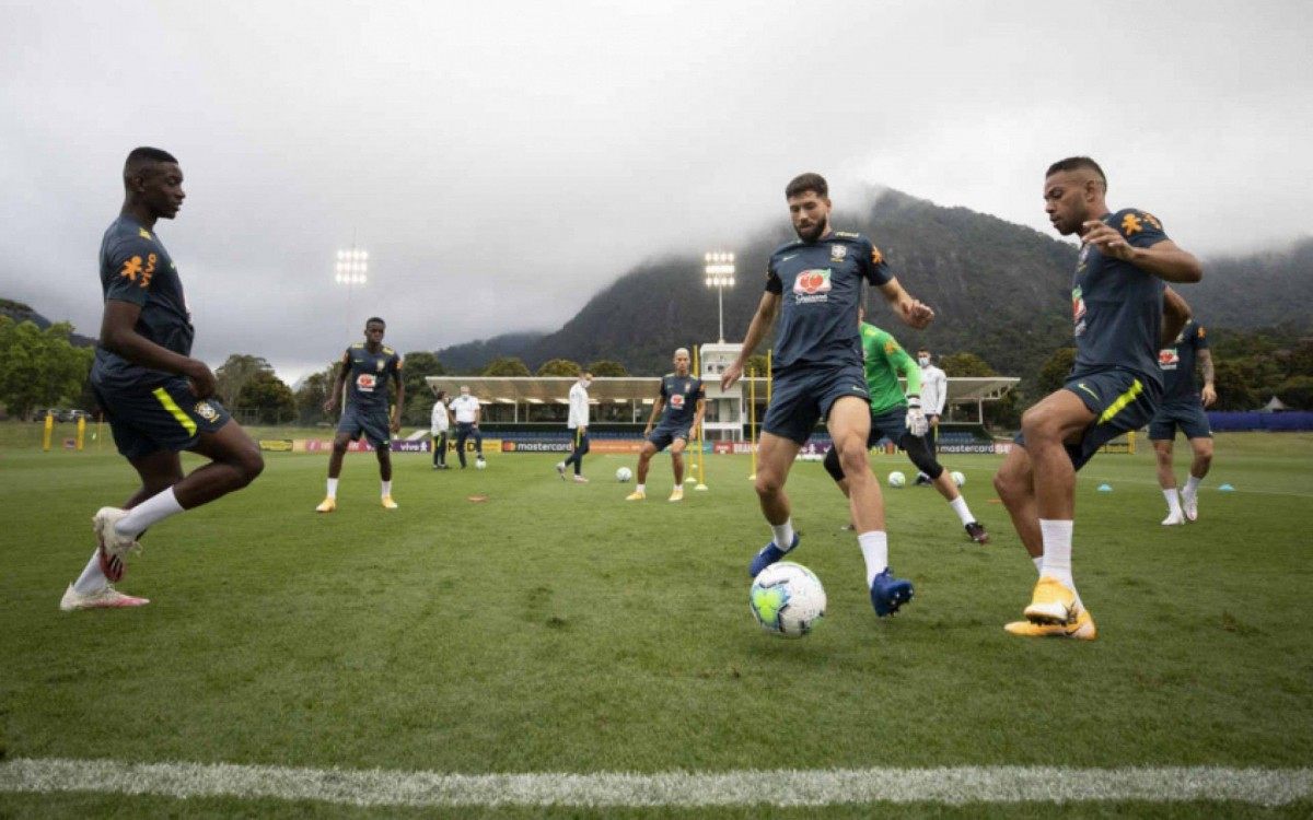 Treino da Seleção - Lucas Figueiredo/CBF