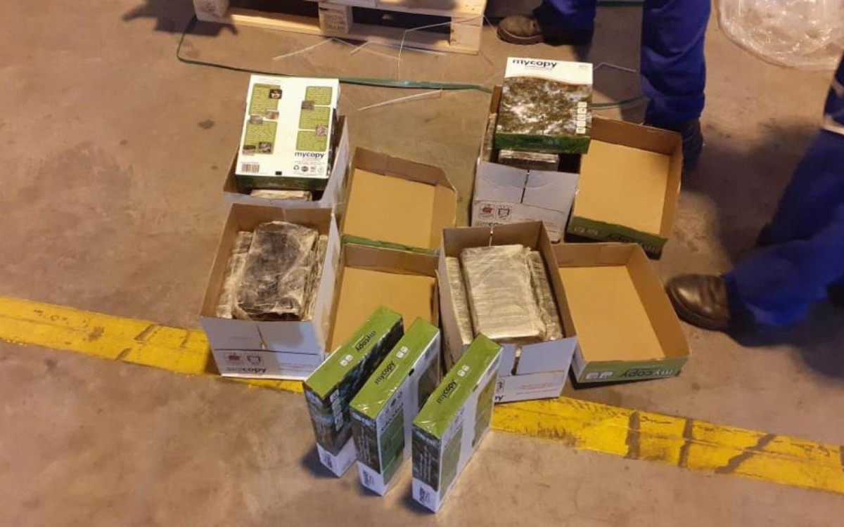 Apreensão no Porto do Rio - Divulgação