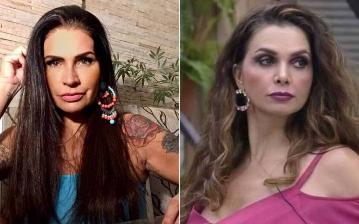 Solange Gomes e Luiza Ambiel - Reprodução/Montagem