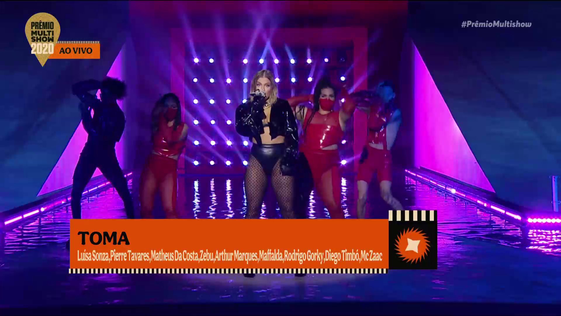 Luisa Sonza se apresenta no Prêmio Multishow - Reprodução