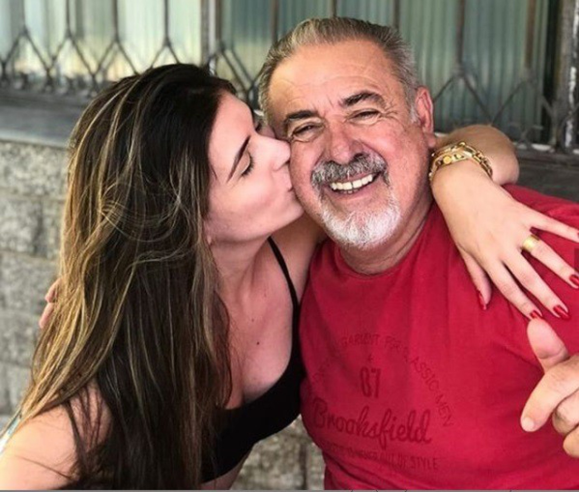 Natalino Guimarães e a filha Jéssica Natalino - Reprodução