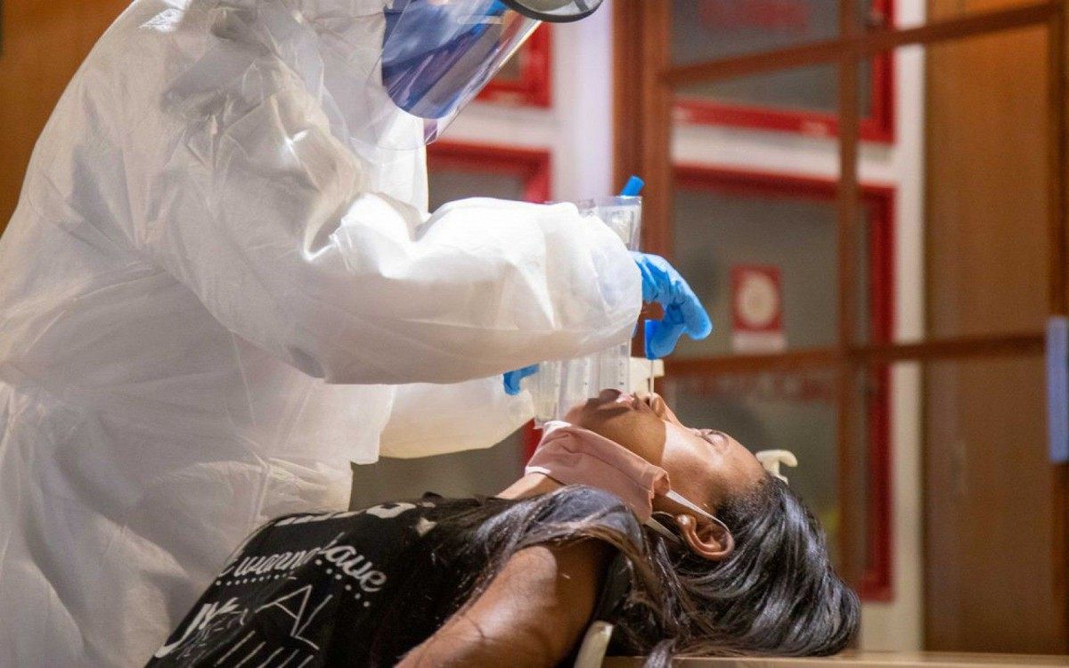 Testagem em massa &eacute; realizado pelo Governo do Estado do Rio - Vinicius Magalhaes/Firjan/Divulga&ccedil;&atilde;o