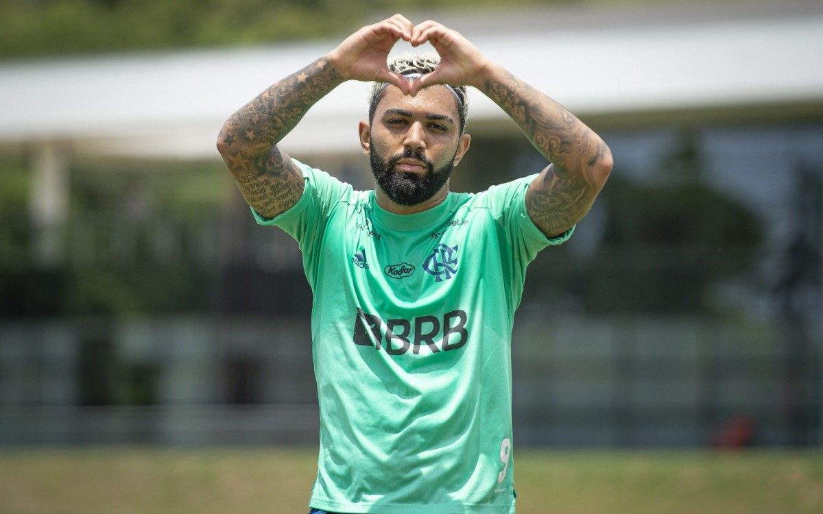 Gabigol: agito do Réveillon seria em mansão alugada no Joá  - Alexandre Vidal / Flamengo / Divulgação