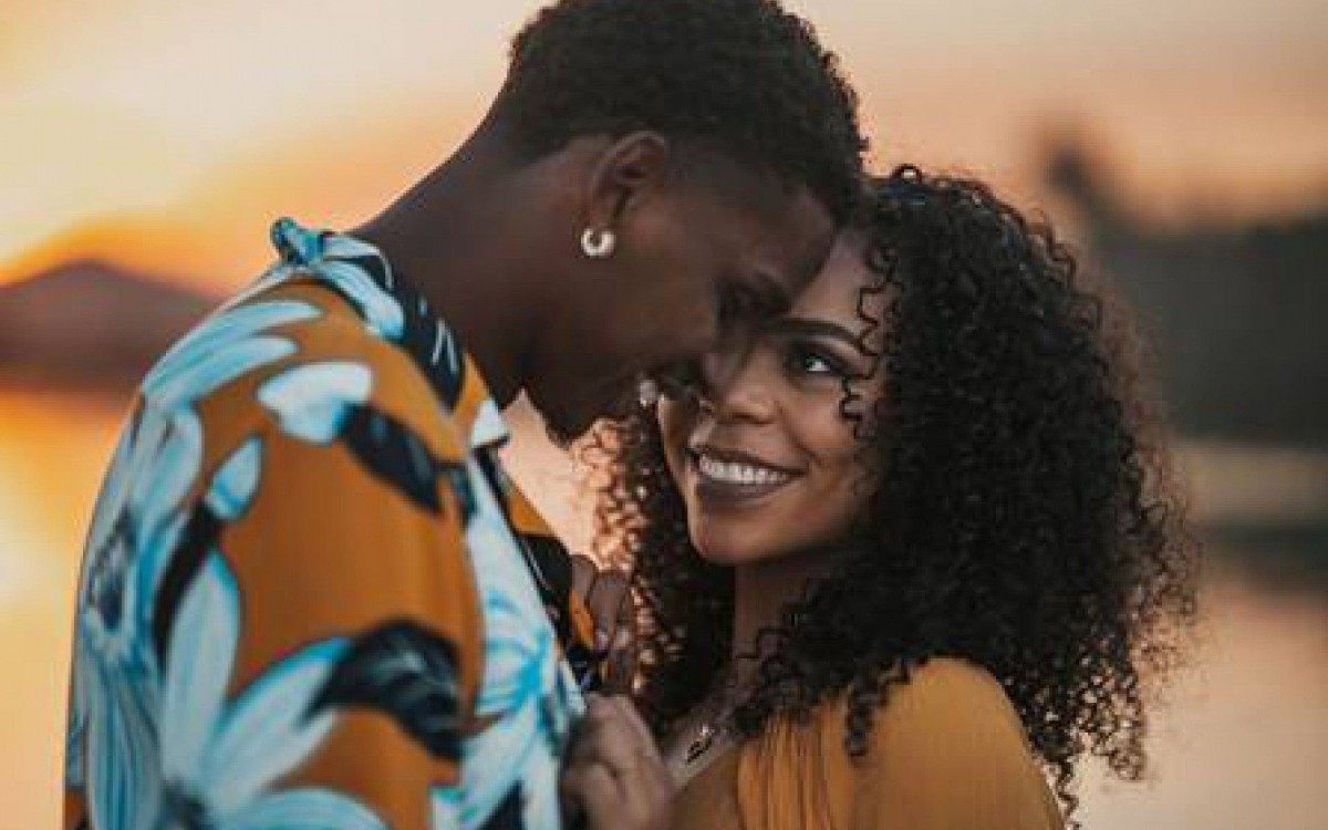 Hugo Souza e a ex-noiva, Nathassia Brito