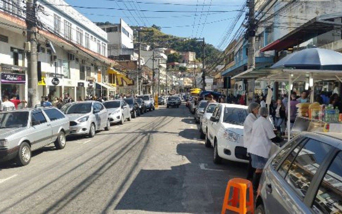 Rua Tereza: símbolo do setor de comércio da cidade