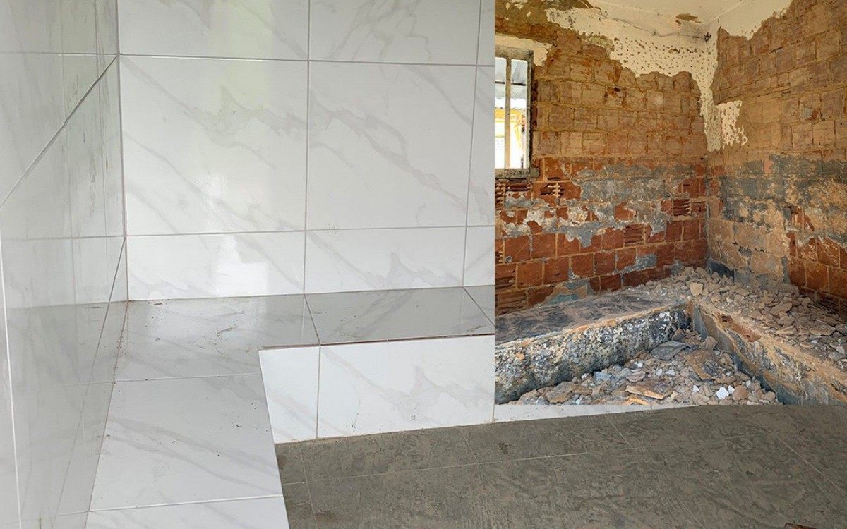 Reforma do Campo do Osa, em Duque de Caxias, est&aacute; em fase de conclus&atilde;o - Divulga&ccedil;&atilde;o