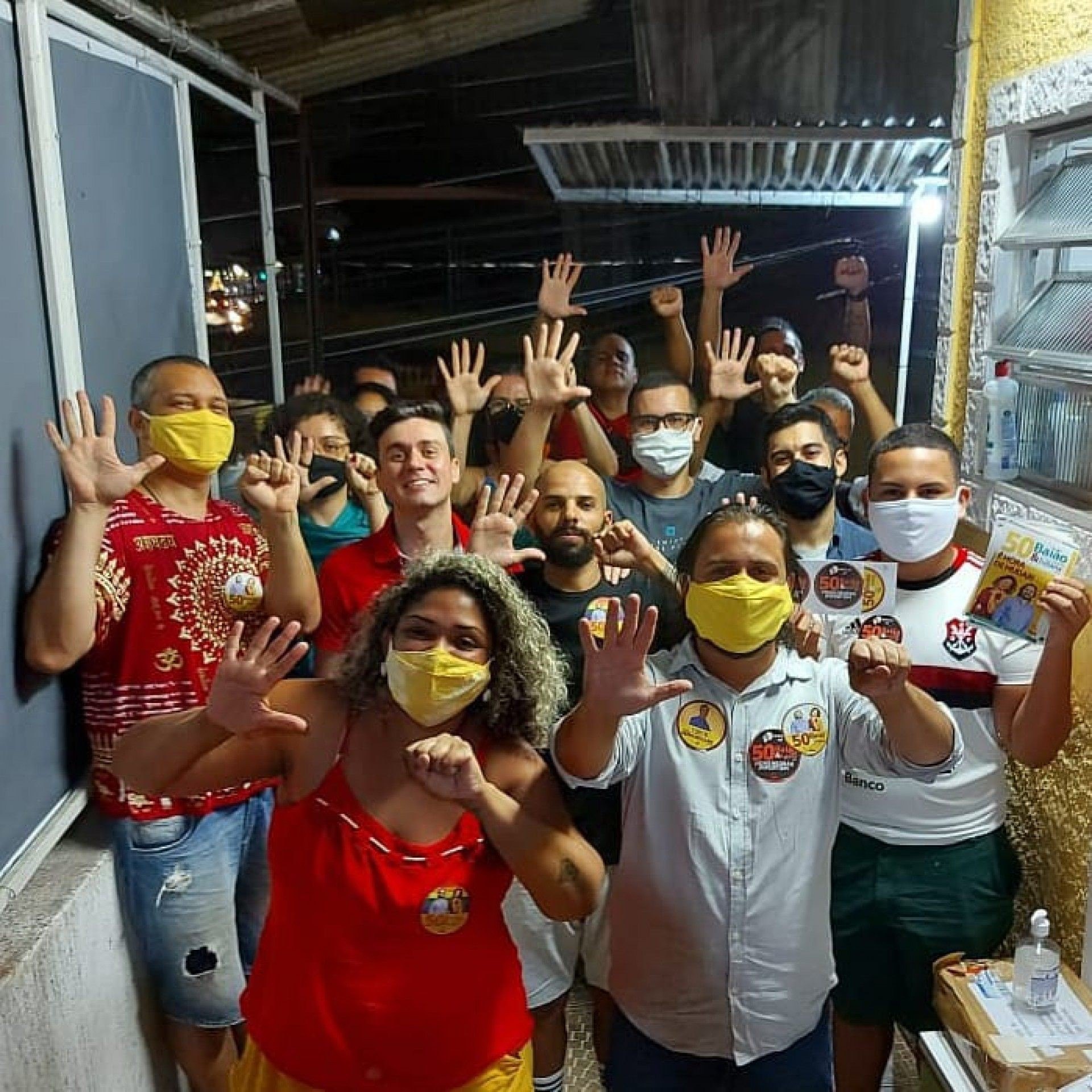 Candidato a prefeito de S&atilde;o Jo&atilde;o de Meriti, Vinicius Bai&atilde;o. - Reprodu&ccedil;&atilde;o