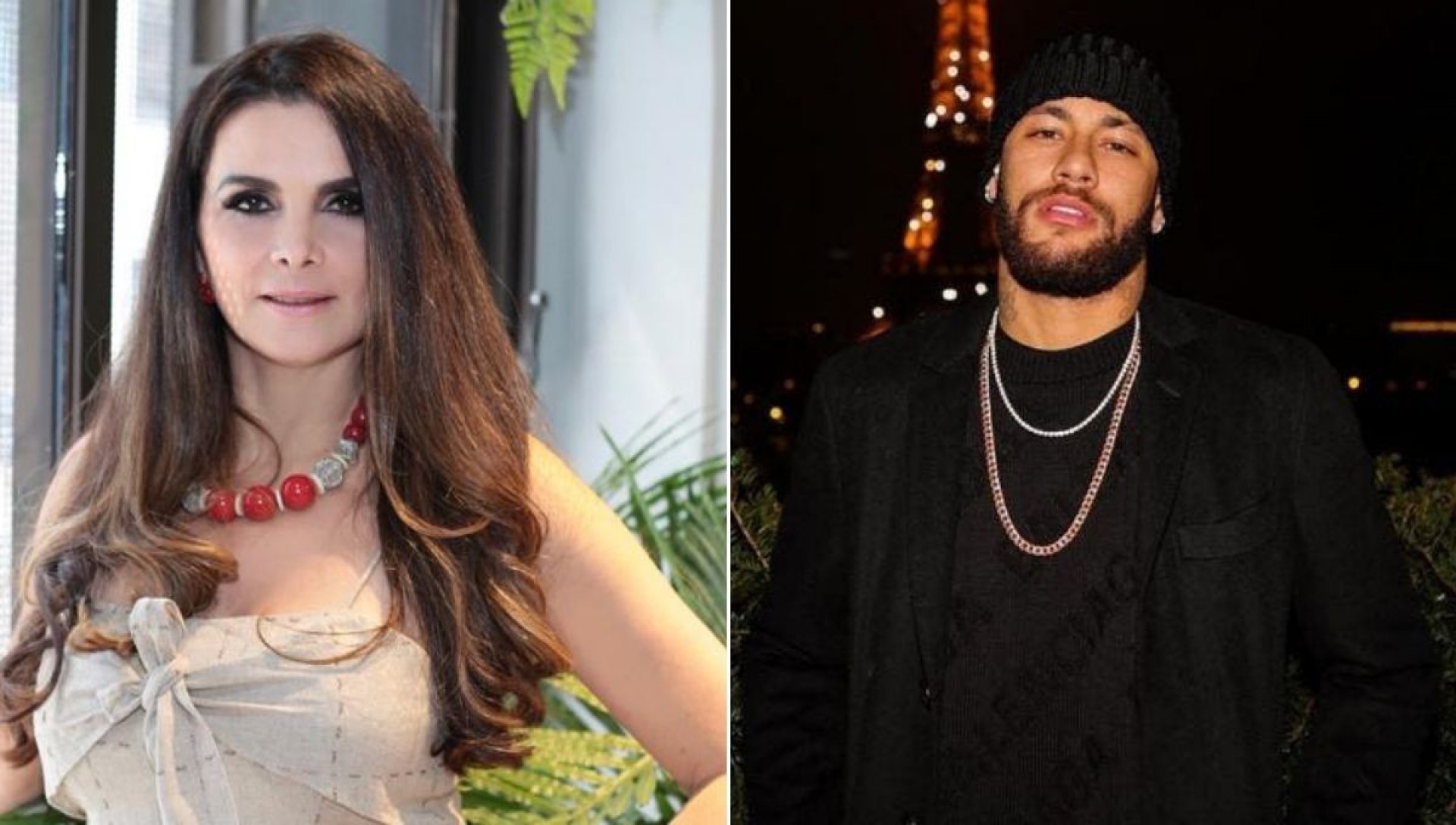 Luiza Ambiel e Neymar