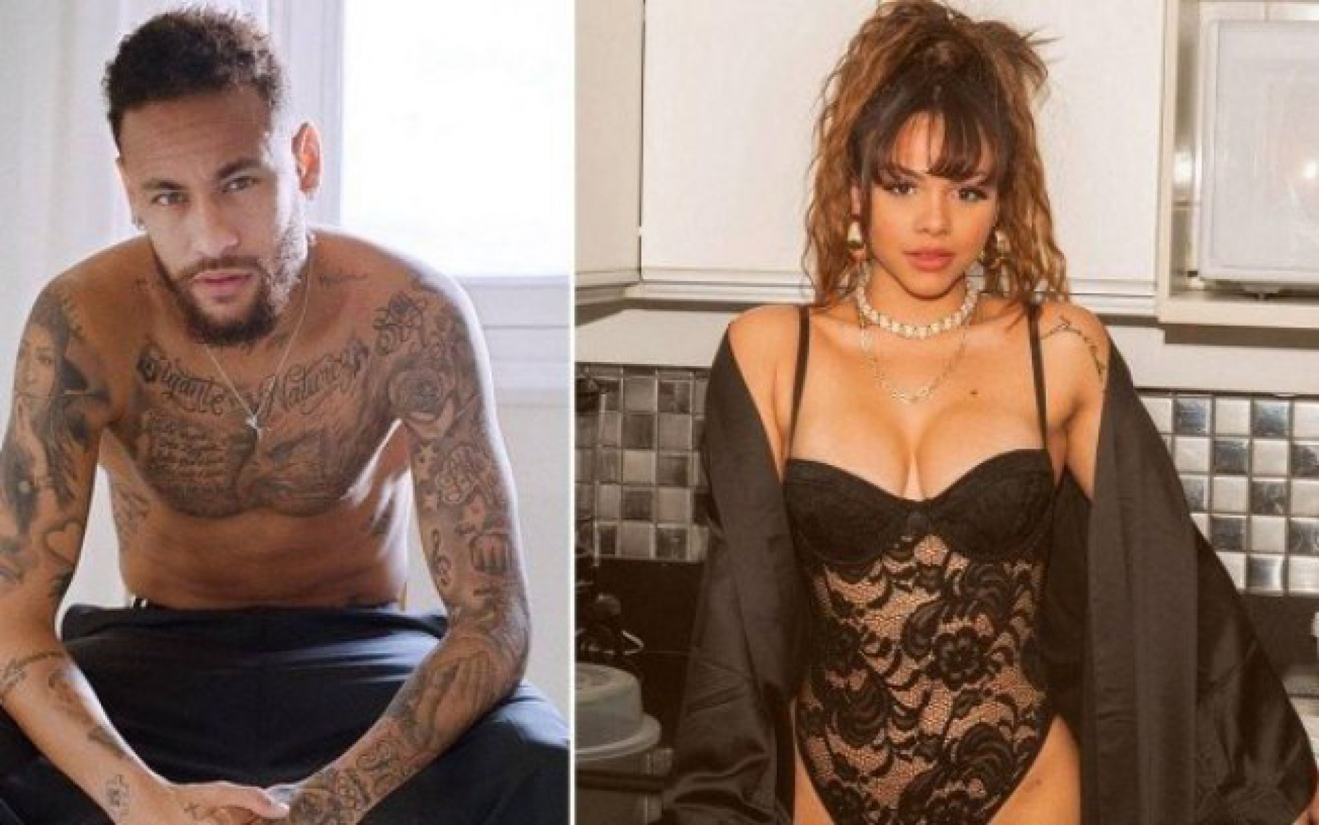 Neymar e Gabily - Reprodução