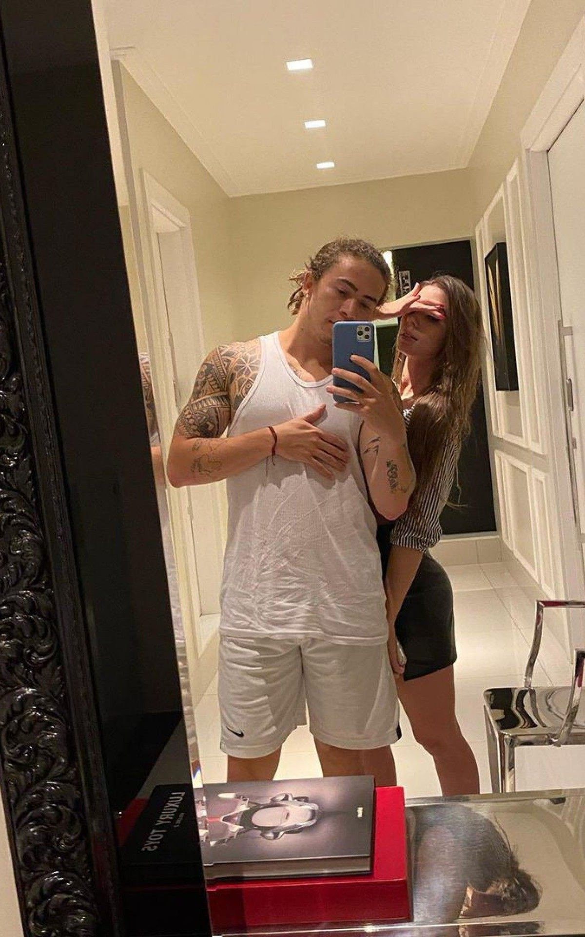 Whindersson Nunes e a namorada, Maria Lina