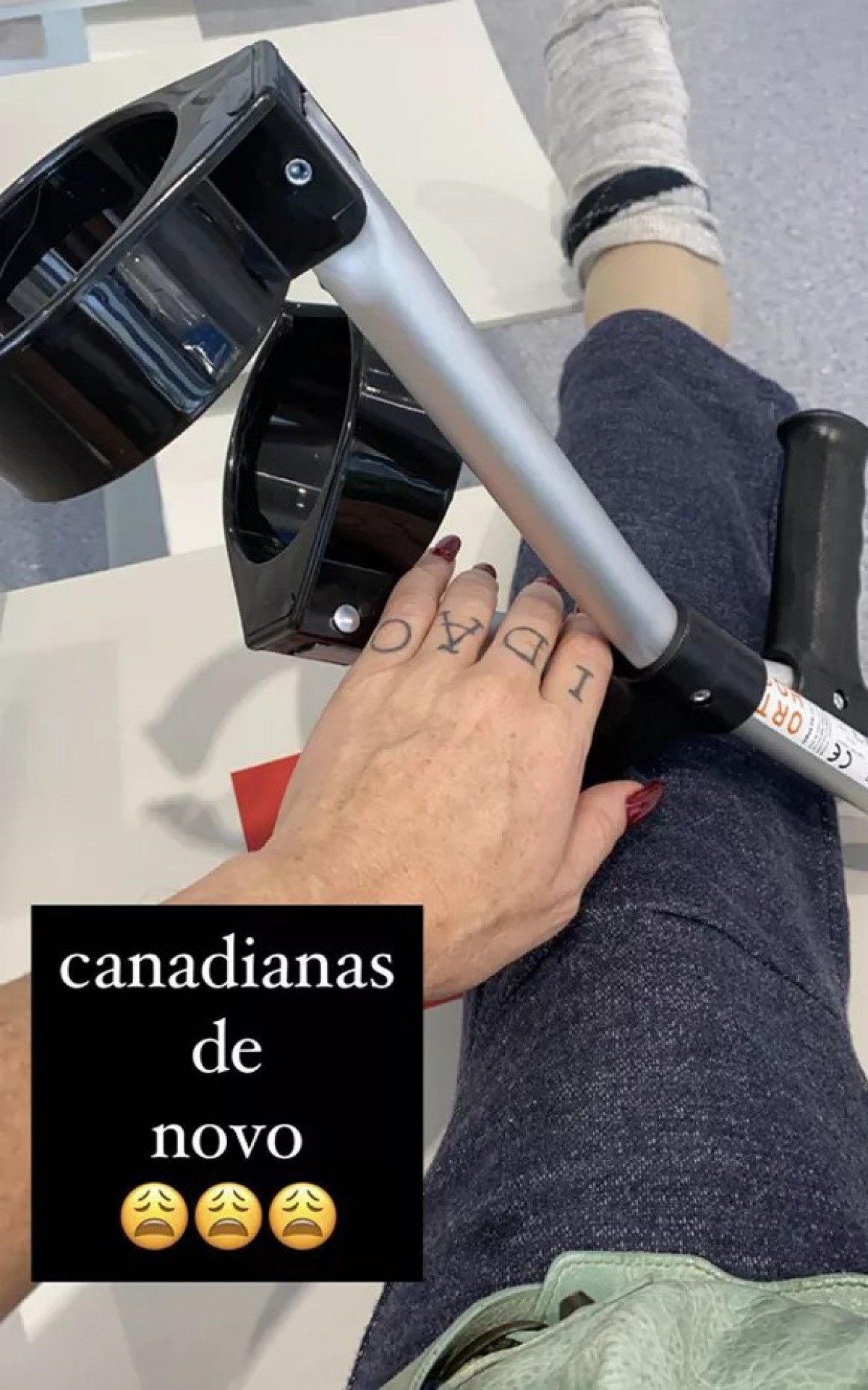 Luana Piovani conta que torceu o p&eacute; durante passeio com cachorro - Reprodu&ccedil;&atilde;o Internet