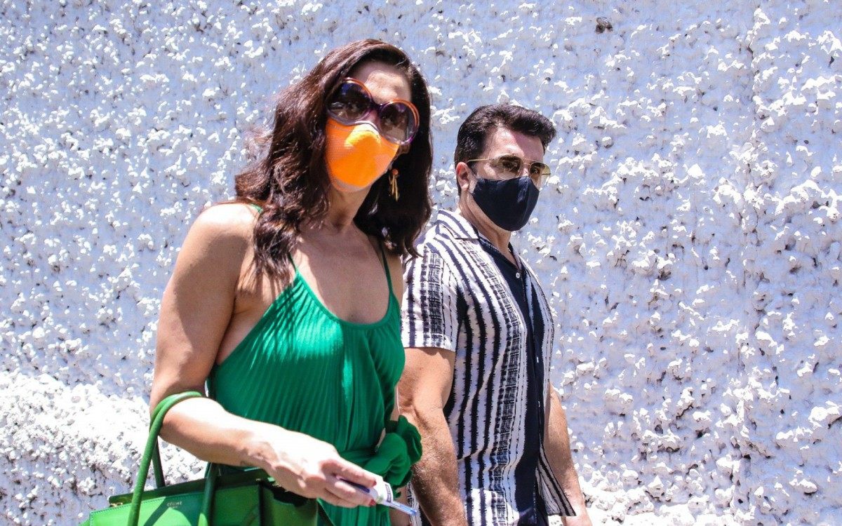 Claudia Raia e Jarbas Homem de Mello em S&atilde;o Paulo