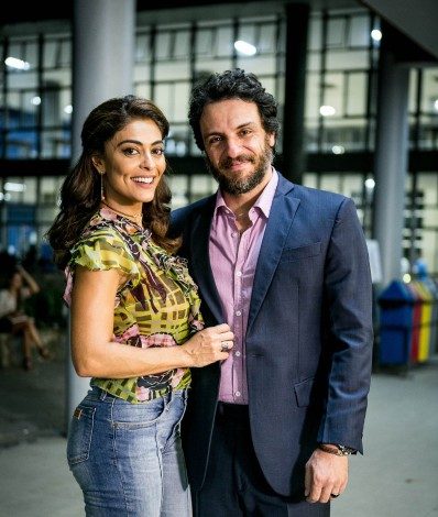 Bibi (Juliana Paes) e Caio (Rodrigo Lombardi) - Globo/Raquel Cunha 