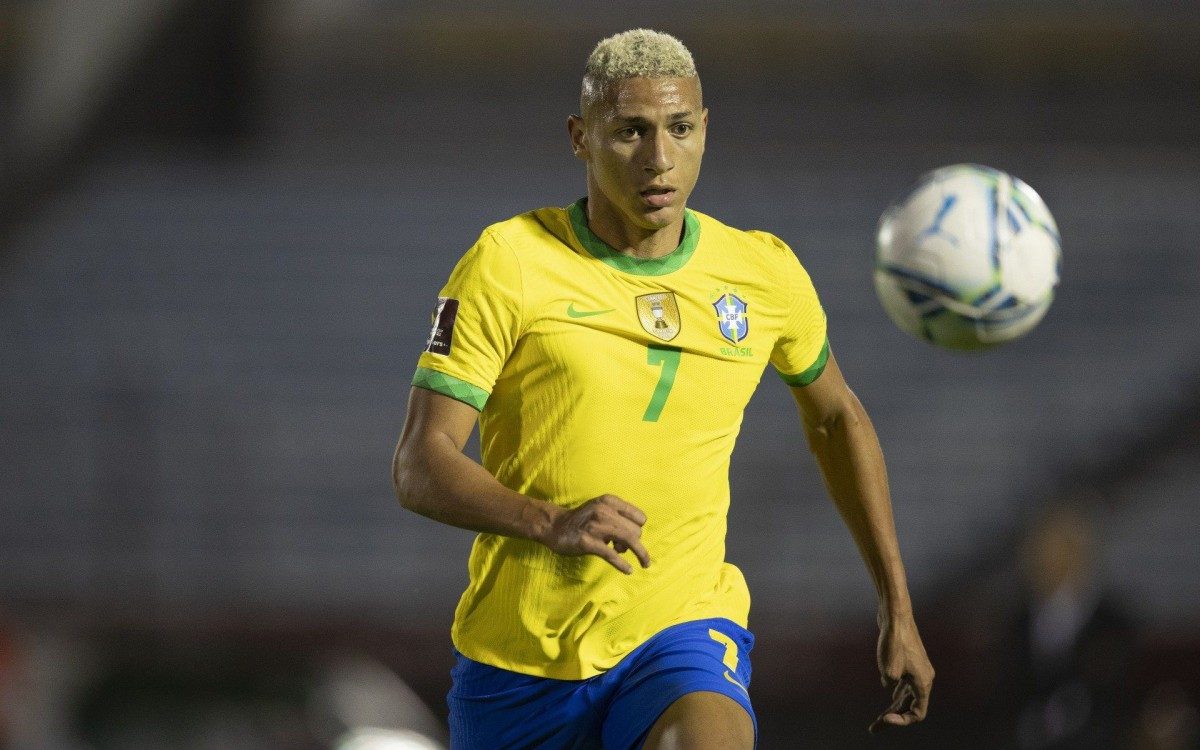 Uruguai x Brasil no Estádio Centenário em Montevidéu pela quarta rodada das Eliminatórias da Copa do Mundo de 2022.  - Lucas Figueiredo/CBF