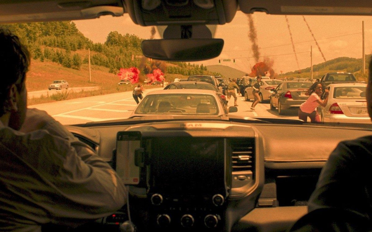 Cena do filme &rsquo;Destrui&ccedil;&atilde;o Final: O &Uacute;ltimo Ref&uacute;gio&rsquo; - Divulga&ccedil;&atilde;o